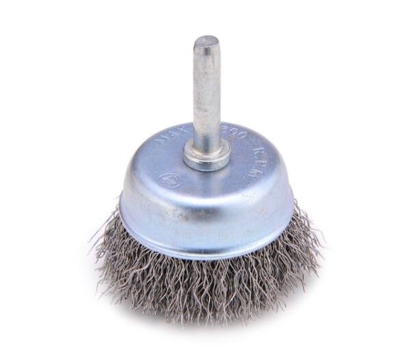 Cup Steel Wire Brush With Shaft  